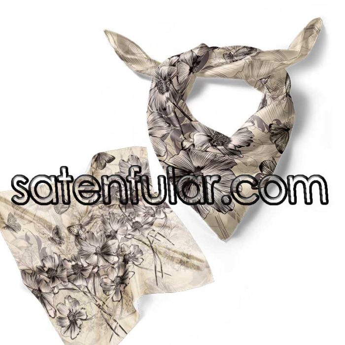 Saten fular 24